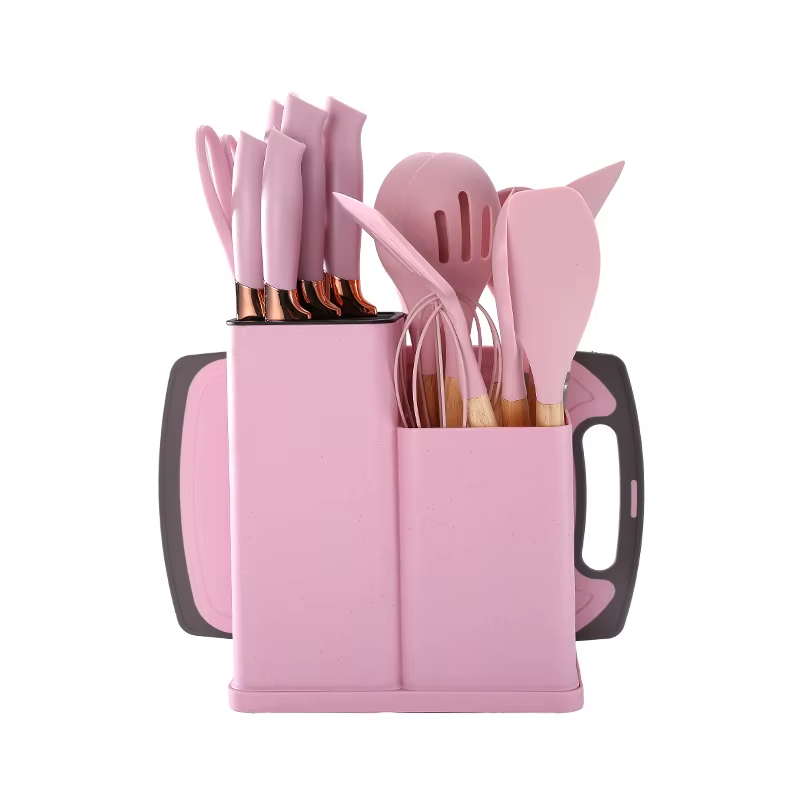 19 Pieces Silicon Kitchenware Set – APEX LIFE GHANA