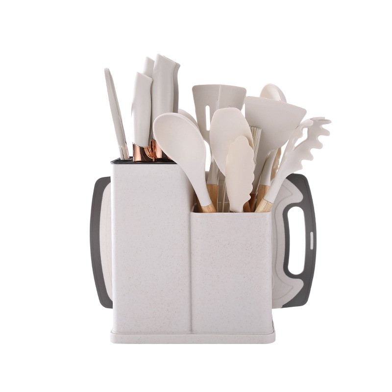 19 Pieces Silicon Kitchenware Set – APEX LIFE GHANA
