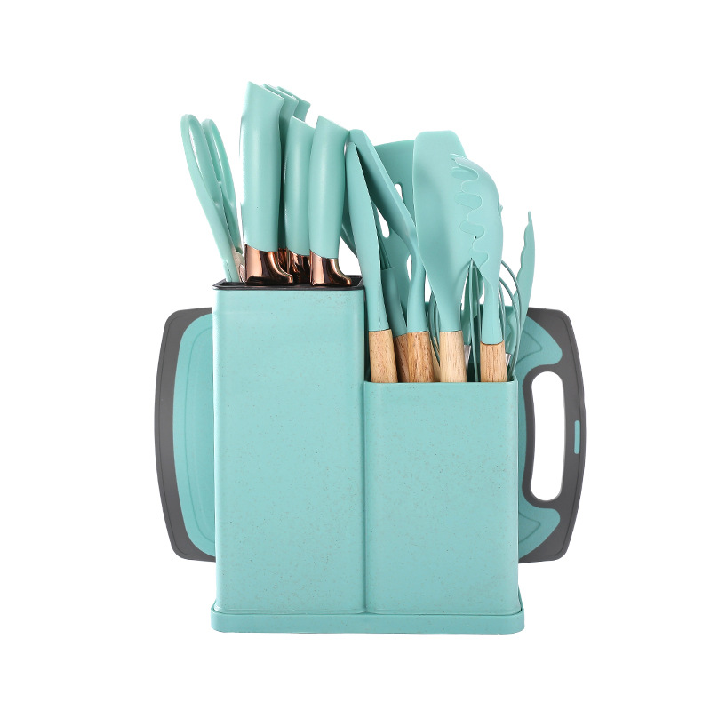 19 Pieces Silicon Kitchenware Set – APEX LIFE GHANA