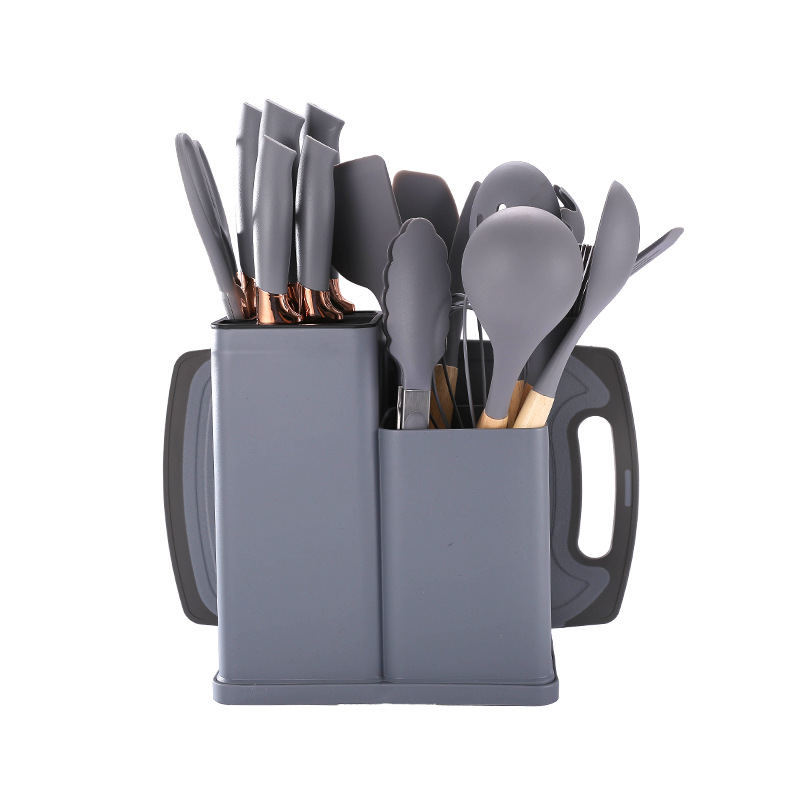 19 Pieces Silicon Kitchenware Set – APEX LIFE GHANA