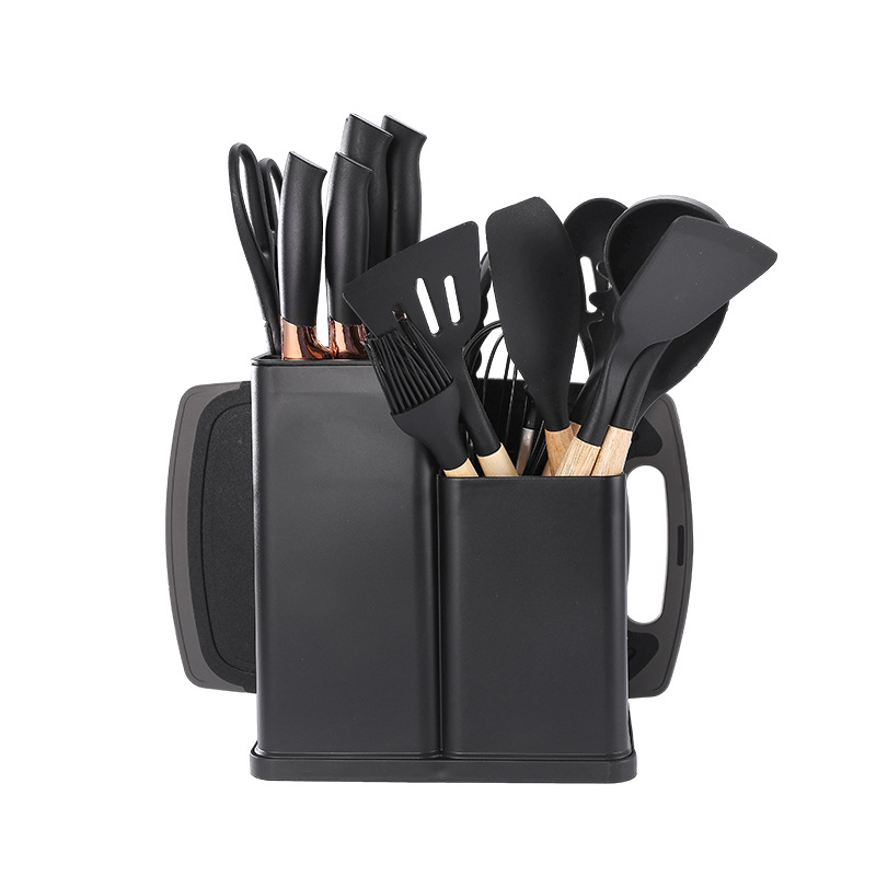 19 Pieces Silicon Kitchenware Set – APEX LIFE GHANA