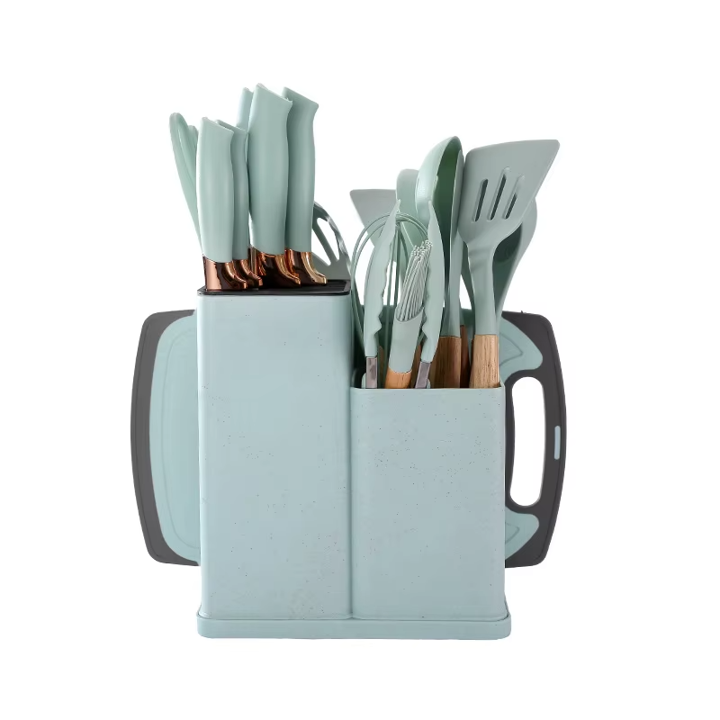 19 Pieces Silicon Kitchenware Set – APEX LIFE GHANA